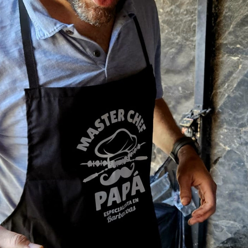 Delantal Personalizado Master Chef Papá