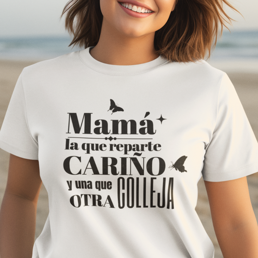 Camiseta Cariño y Colleja para Mamá