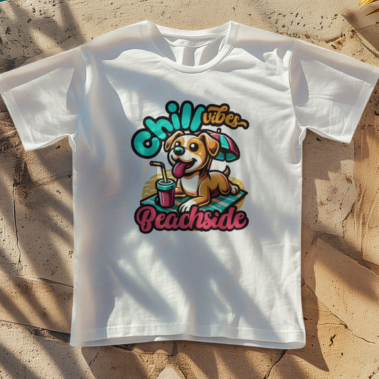 Camiseta Chill Vibes Beachside